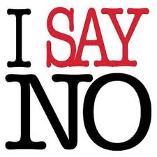 I say no