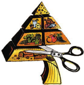 pyramida bez obilí